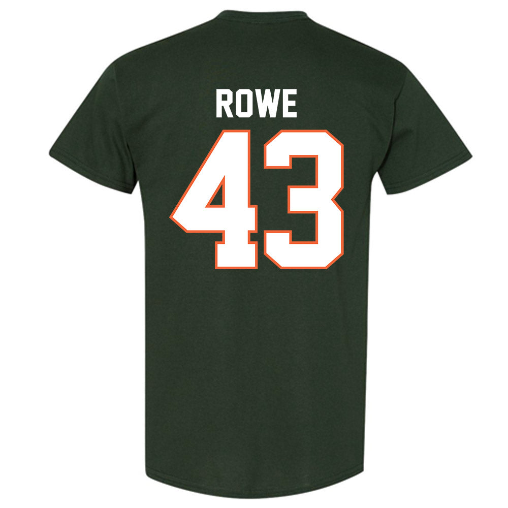 Miami - NCAA Football : Tyler Rowe - Classic Shersey T-Shirt-1