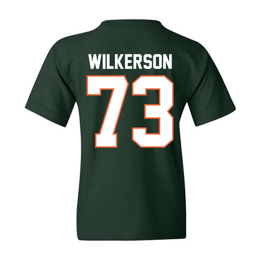 Miami - NCAA Football : Jaden Wilkerson - Classic Shersey Youth T-Shirt-1