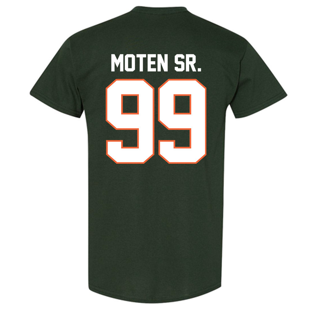 Miami - NCAA Football : Ahmad Moten Sr. - Classic Shersey T-Shirt-1