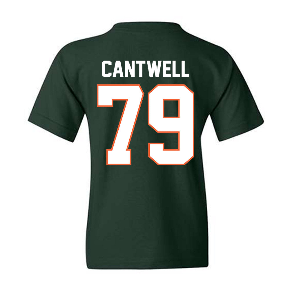 Miami - NCAA Football : Jackson Cantwell - Classic Shersey Youth T-Shirt-1