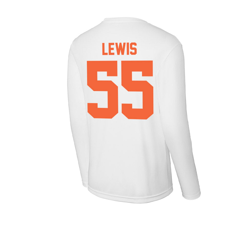 Miami - NCAA Men's Basketball : Acaden Lewis - Classic Shersey Activewear Long Sleeve T-Shirt-1
