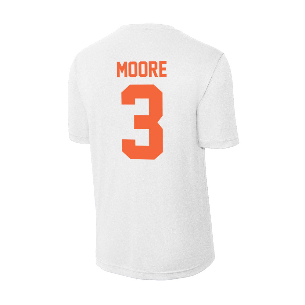 Miami - NCAA Football : Joshua Moore - Classic Shersey Activewear T-Shirt-1