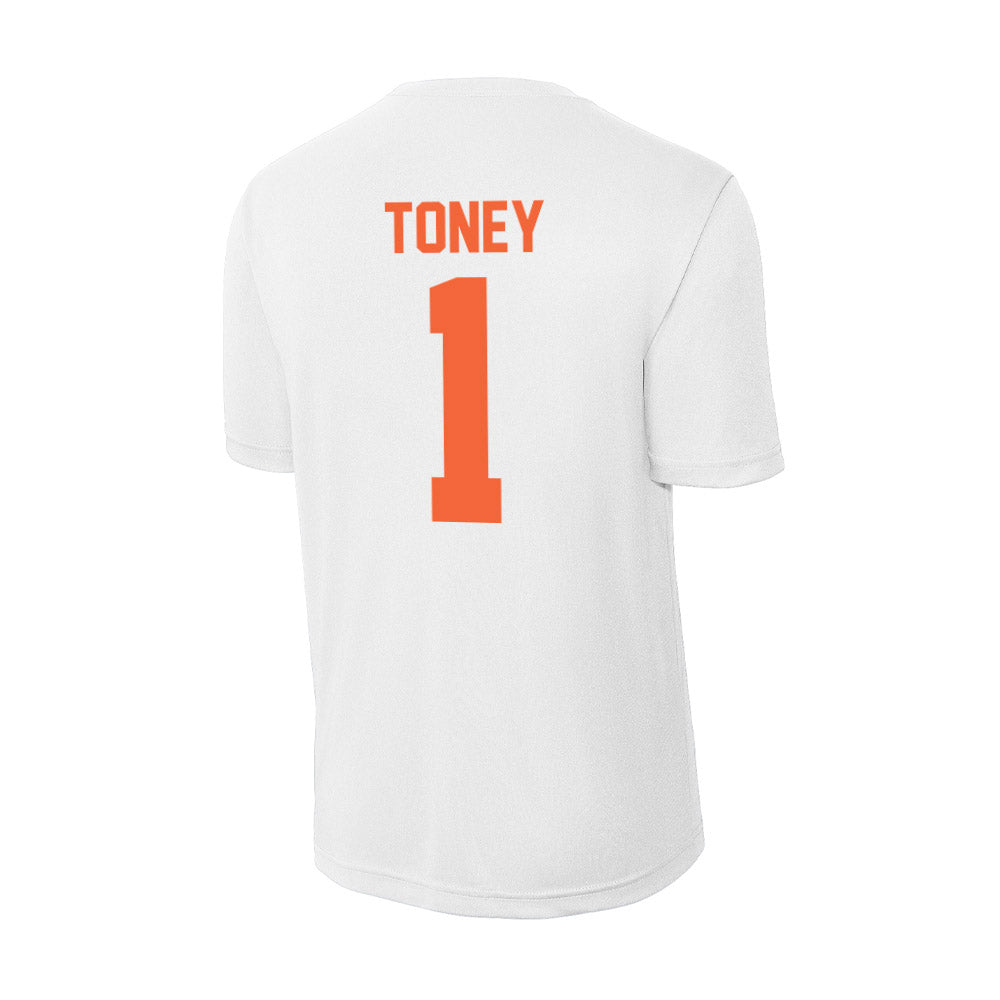 Miami - NCAA Football : Malachi Toney - Classic Shersey Activewear T-Shirt-1