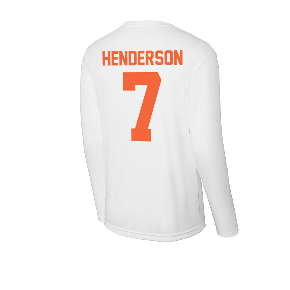 Miami - NCAA Men's Basketball : Shelton Henderson - Classic Shersey Activewear Long Sleeve T-Shirt-1