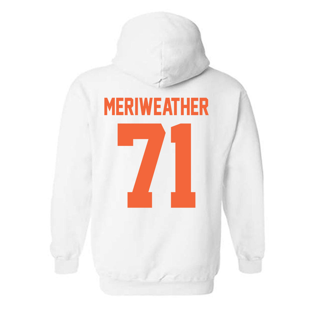 Miami - NCAA Football : Jamal Meriweather - Classic Shersey Hooded Sweatshirt-1