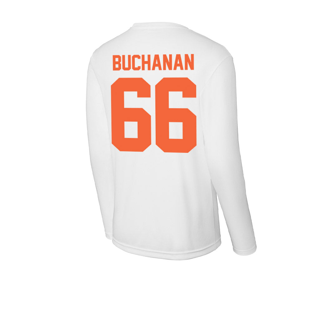 Miami - NCAA Football : Max Buchanan - Classic Shersey Activewear Long Sleeve T-Shirt-1