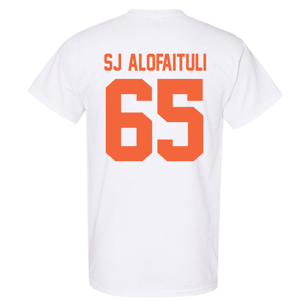 Miami - NCAA Football : Seuseu "SJ" Alofaituli - Classic Shersey T-Shirt-1