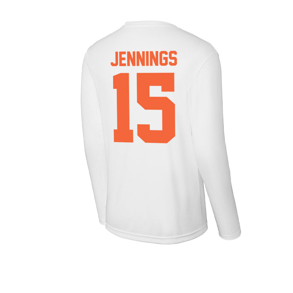 Miami - NCAA Football : Brody Jennings - Classic Shersey Activewear Long Sleeve T-Shirt-1