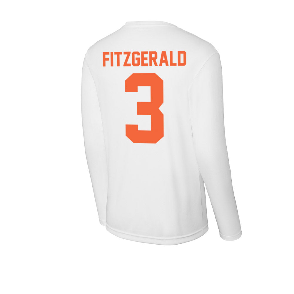 Miami - NCAA Football : Bryce Fitzgerald - Classic Shersey Activewear Long Sleeve T-Shirt-1