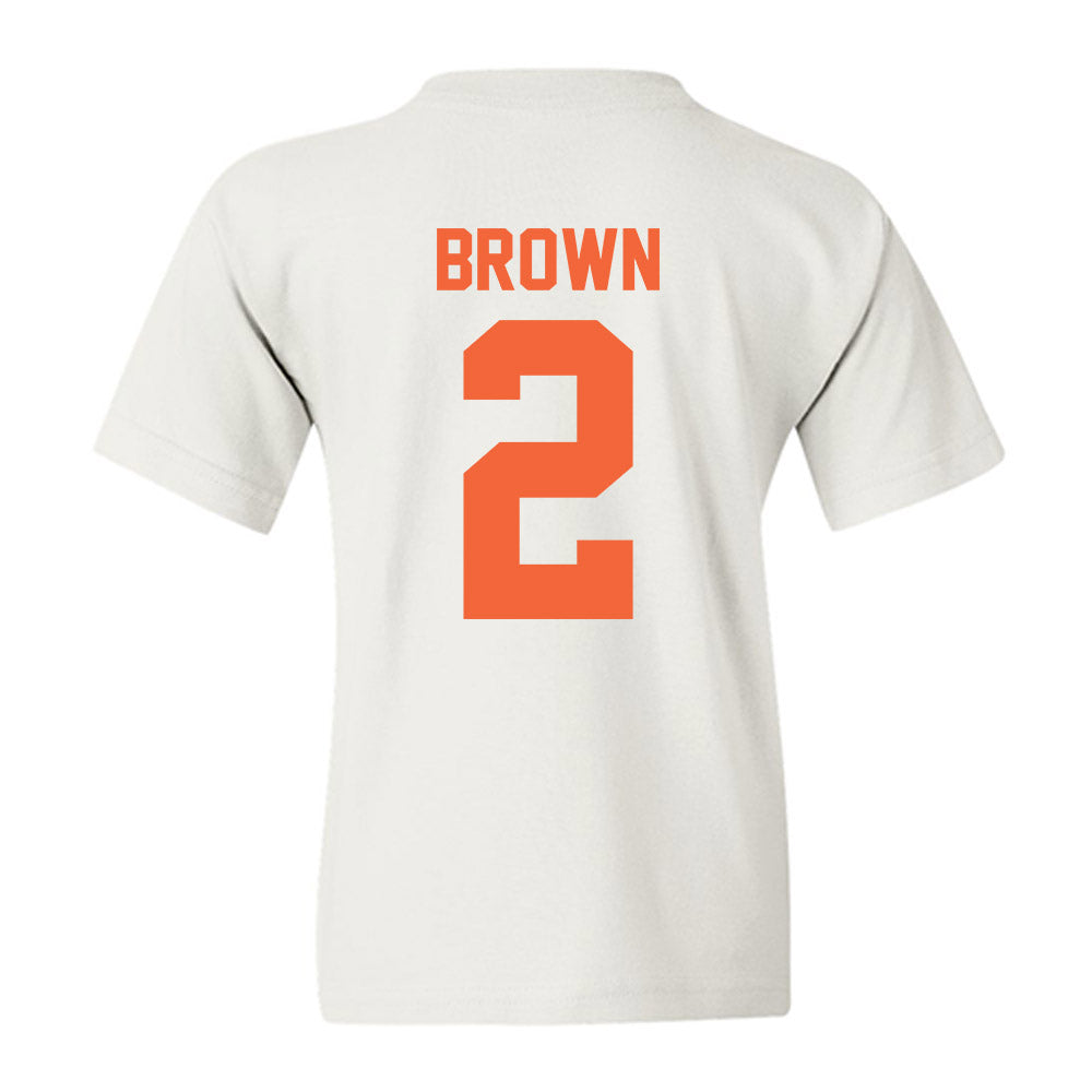 Miami - NCAA Football : Damari Brown - Classic Shersey Youth T-Shirt-1