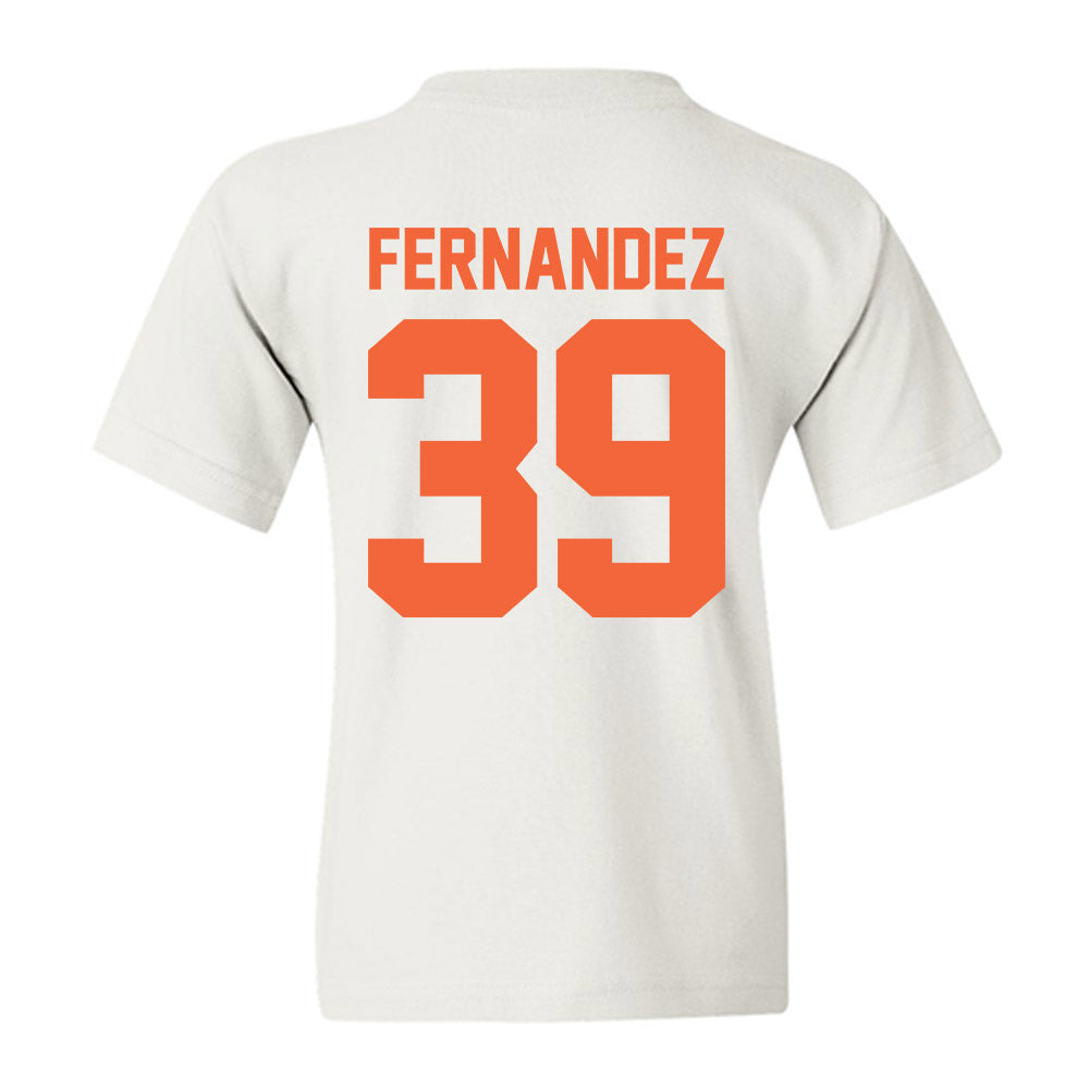 Miami - NCAA Baseball : Michael Fernandez - Classic Shersey Youth T-Shirt-1