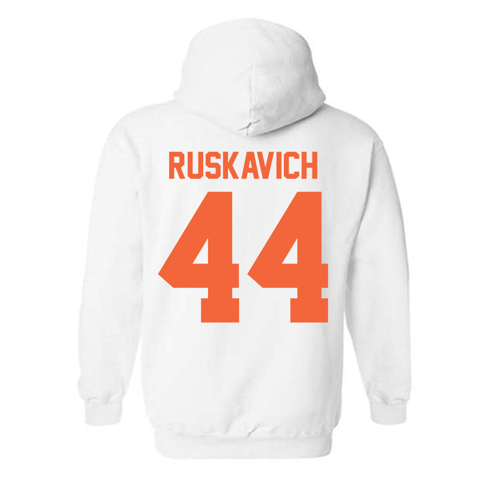Miami - NCAA Football : Owen Ruskavich - Classic Shersey Hooded Sweatshirt-1
