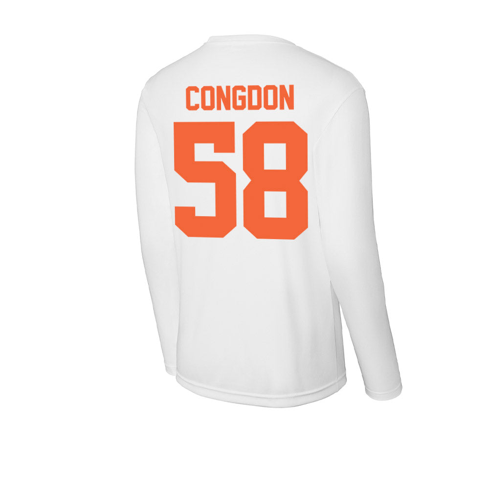 Miami - NCAA Football : Ben Congdon - Classic Shersey Activewear Long Sleeve T-Shirt-1