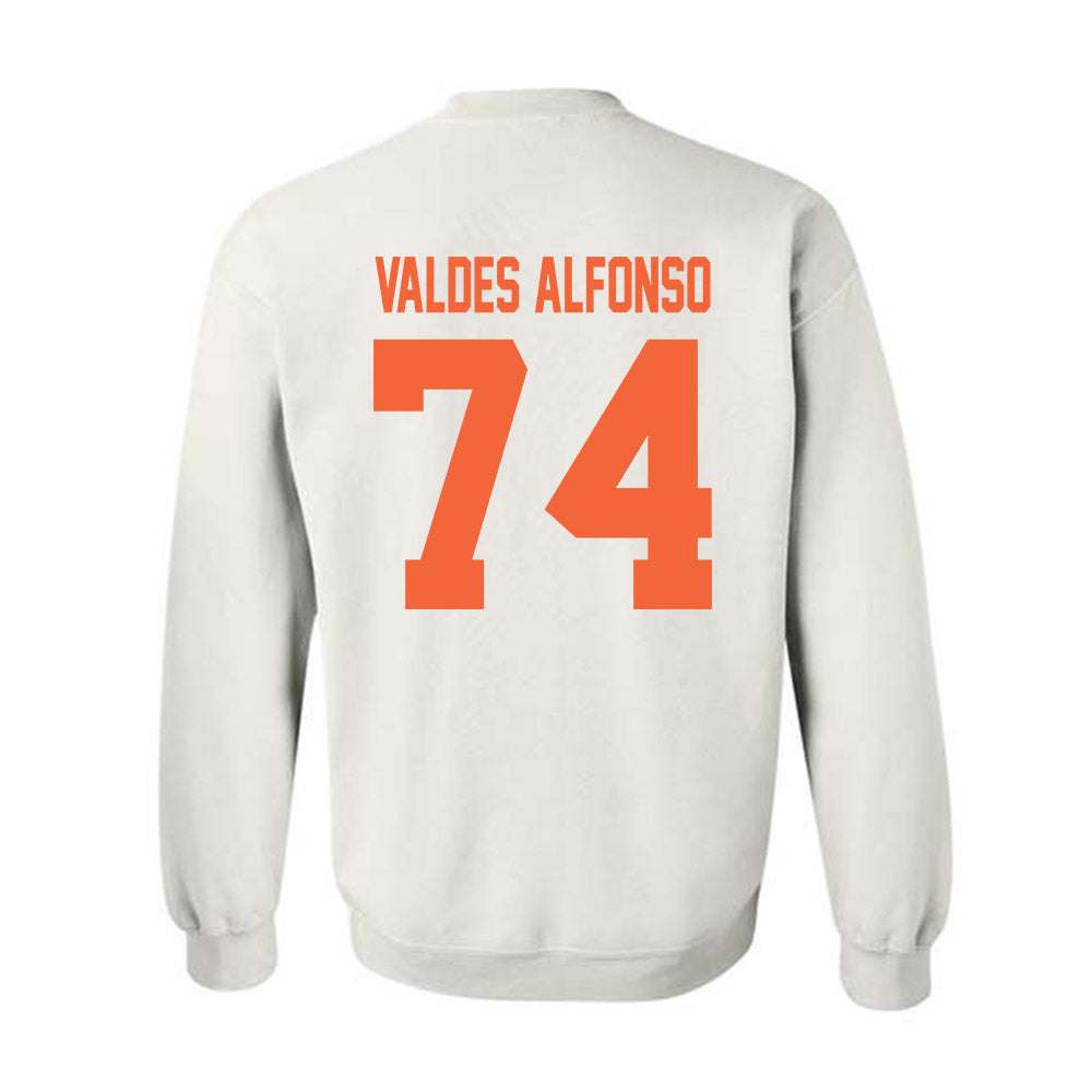 Miami - NCAA Football : Yerovi Valdes Alfonso - Classic Shersey Crewneck Sweatshirt-1