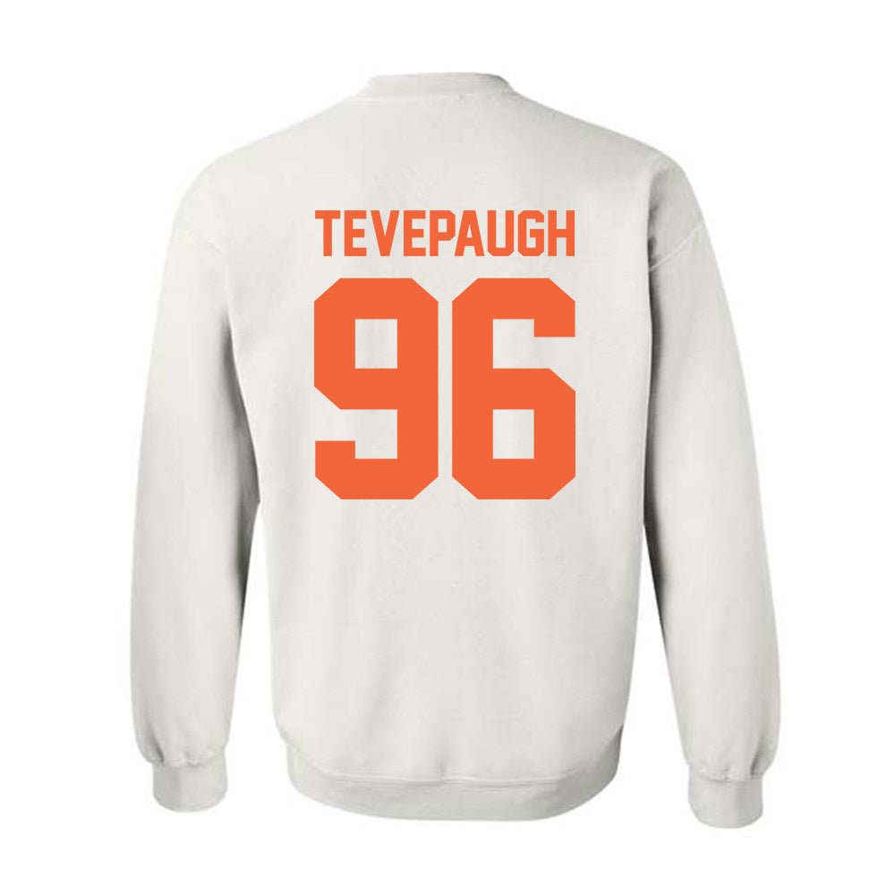 Miami - NCAA Football : Tucker Tevepaugh - Classic Shersey Crewneck Sweatshirt-1