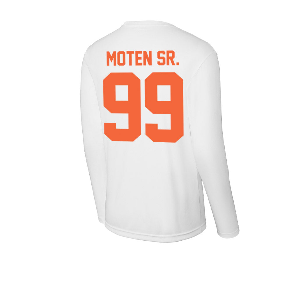 Miami - NCAA Football : Ahmad Moten Sr. - Classic Shersey Activewear Long Sleeve T-Shirt-1