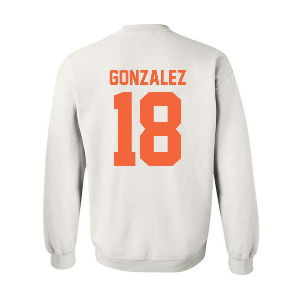 Miami - NCAA Football : Vinny Gonzalez - Classic Shersey Crewneck Sweatshirt-1