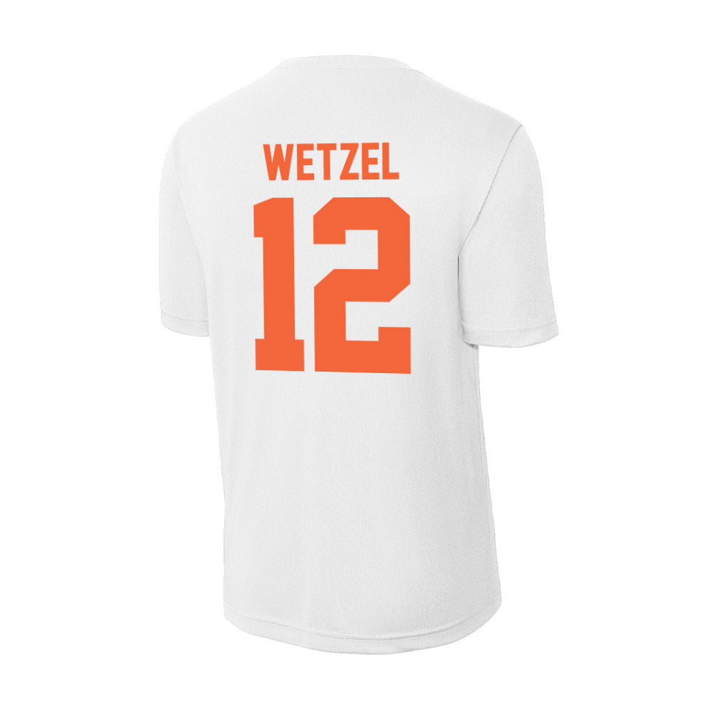 Miami - NCAA Women's Basketball : Natalie Wetzel - Classic Shersey Activewear T-Shirt-1