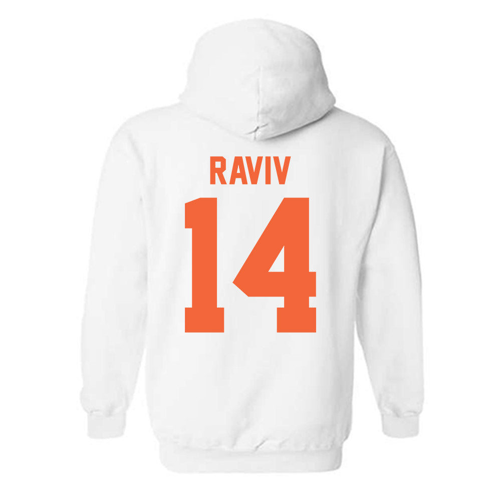 Miami - NCAA Women's Basketball : Gal Raviv - Classic Shersey Hooded Sweatshirt-1
