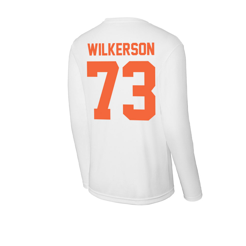 Miami - NCAA Football : Jaden Wilkerson - Classic Shersey Activewear Long Sleeve T-Shirt-1