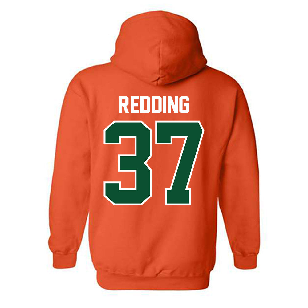 Miami - NCAA Football : Cortez Redding - Classic Shersey Hooded Sweatshirt-1