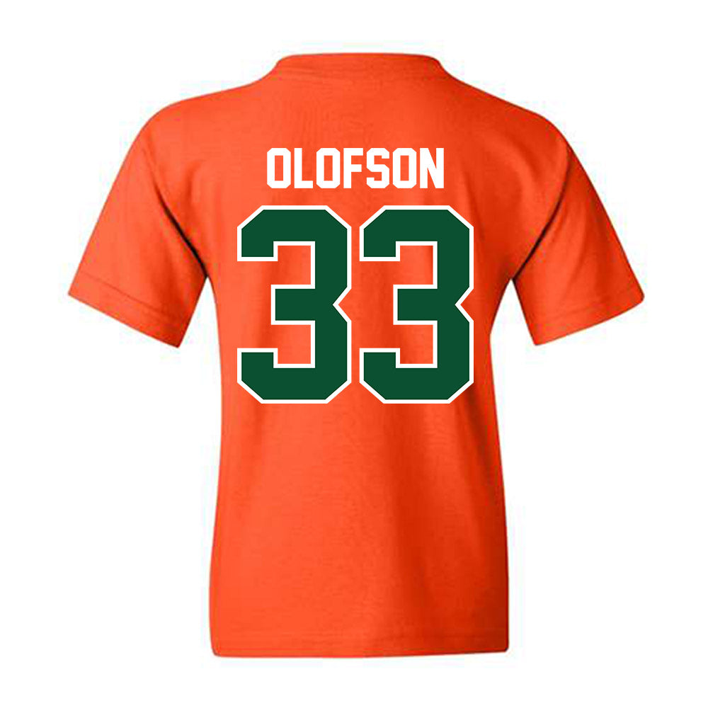 Miami - NCAA Women's Soccer : Atlee Olofson - Classic Shersey Youth T-Shirt-1