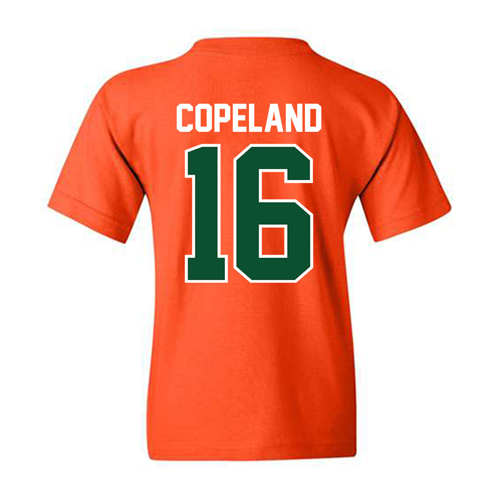 Miami - NCAA Baseball : Cian Copeland - Classic Shersey Youth T-Shirt-1