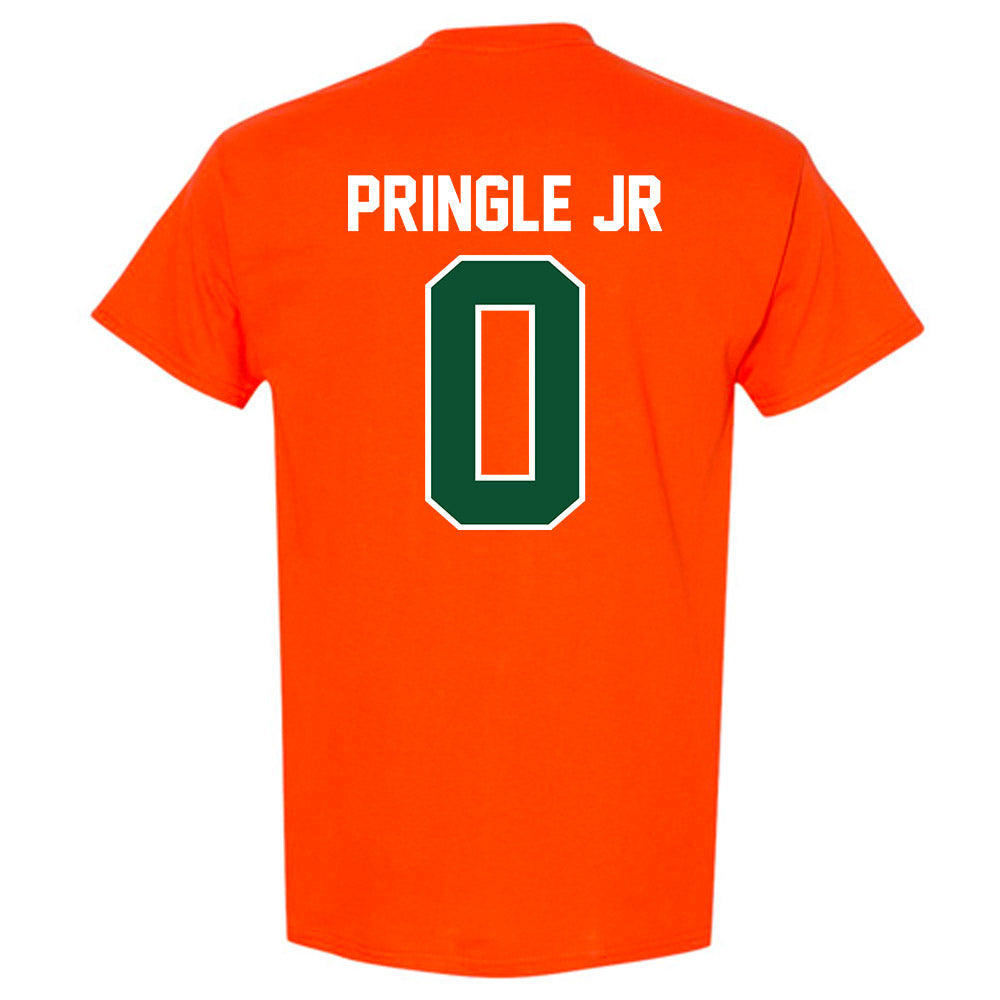 Miami - NCAA Football : Girard Pringle Jr - Classic Shersey T-Shirt-1