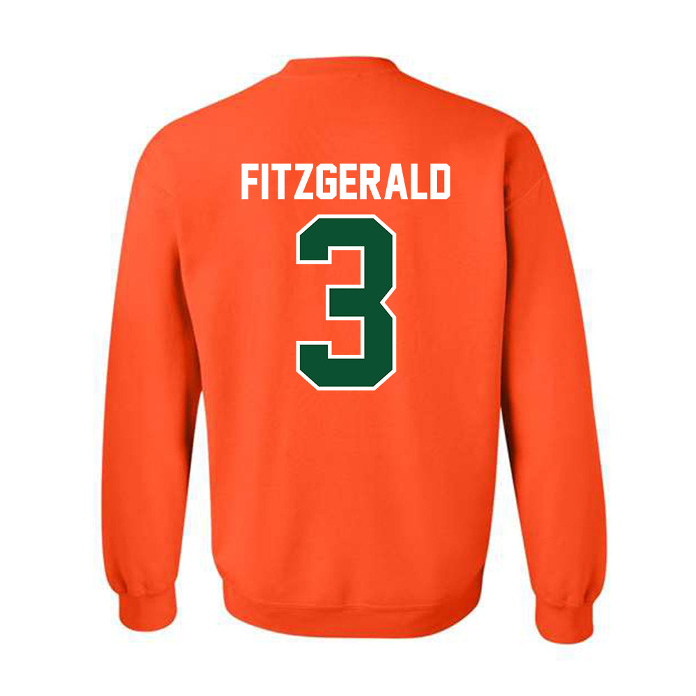 Miami - NCAA Football : Bryce Fitzgerald - Classic Shersey Crewneck Sweatshirt-1