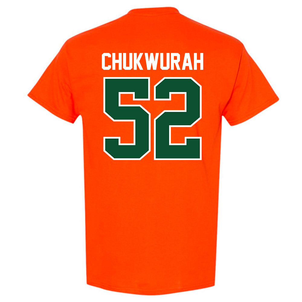 Miami - NCAA Football : Isaac Chukwurah - Classic Shersey T-Shirt-1