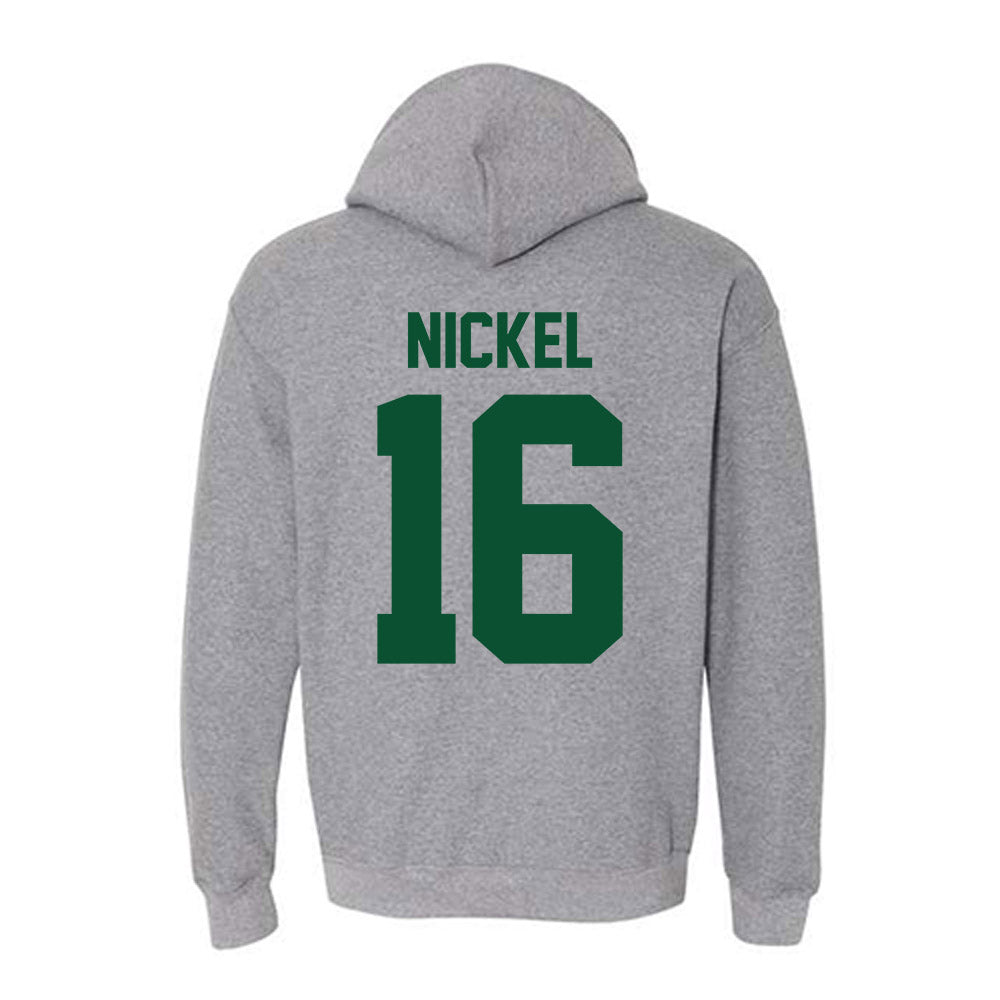 Miami - NCAA Football : Luke Nickel - Classic Shersey Hooded Sweatshirt-1