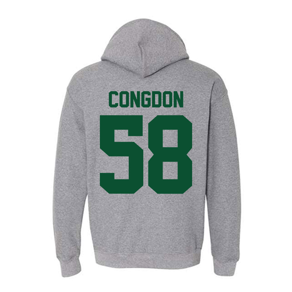 Miami - NCAA Football : Ben Congdon - Classic Shersey Hooded Sweatshirt-1