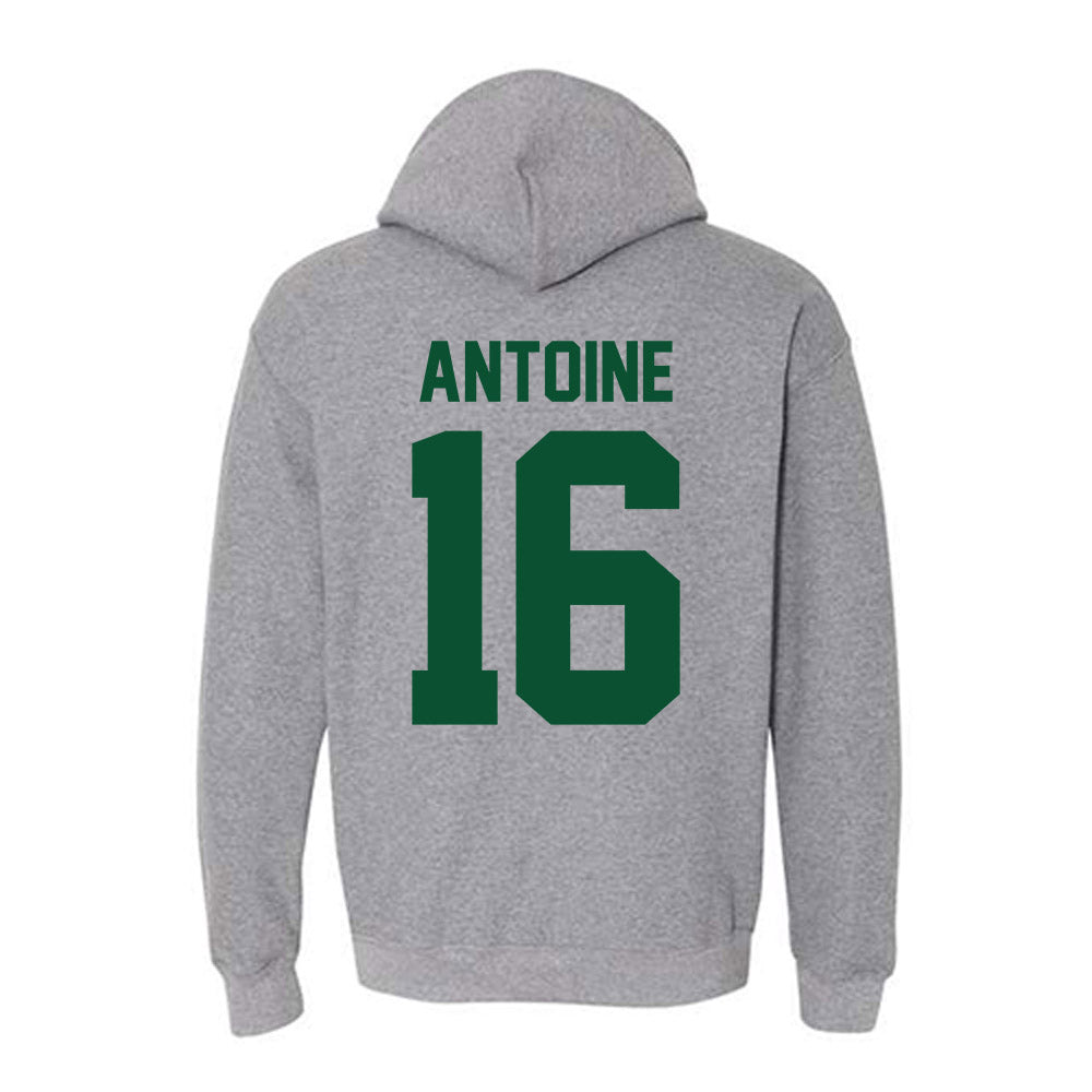 Miami - NCAA Football : Jaboree Antoine - Classic Shersey Hooded Sweatshirt-1