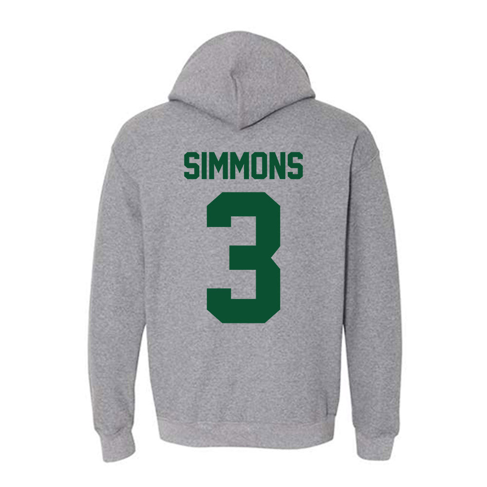 Miami - NCAA Women's Soccer : Noelle Simmons - Classic Shersey Hooded Sweatshirt-1
