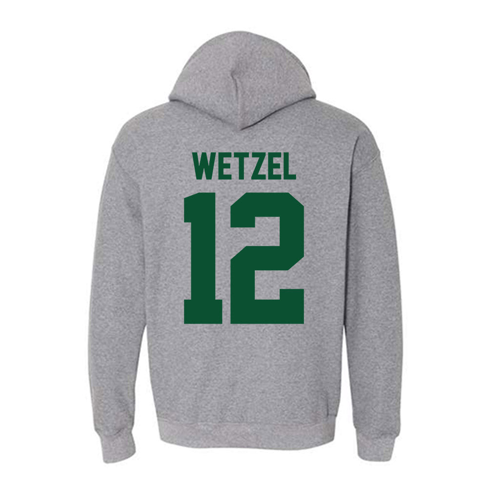 Miami - NCAA Women's Basketball : Natalie Wetzel - Classic Shersey Hooded Sweatshirt-1