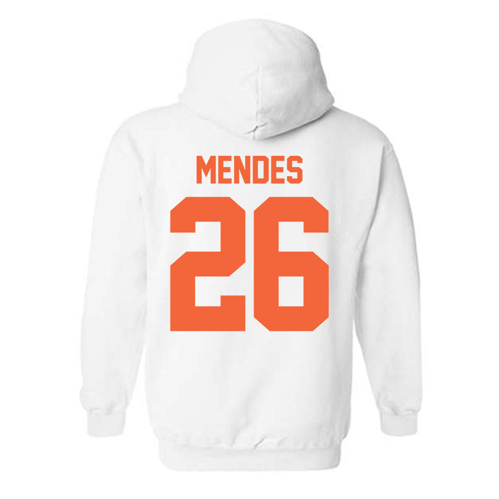 Miami - NCAA Women's Basketball : Dayana Mendes - Sports Shersey Hooded Sweatshirt-1