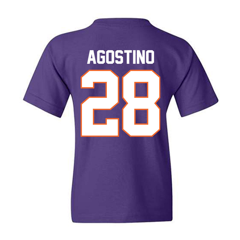 Clemson - NCAA Women's Lacrosse : Summer Agostino - Classic Shersey Youth T-Shirt-1