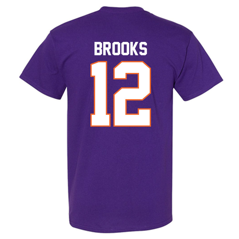 Clemson - NCAA Women's Soccer : Natalie Brooks - Classic Shersey T-Shirt-1