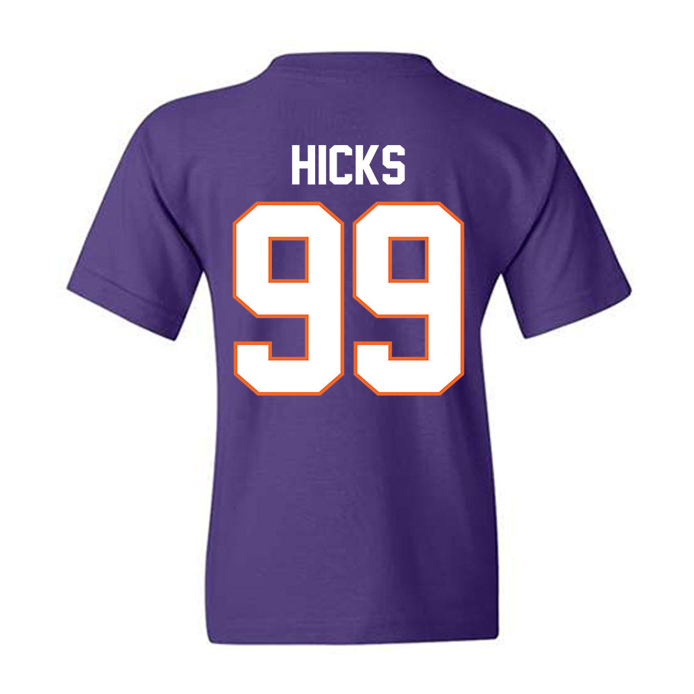 Clemson - NCAA Softball : Corri Hicks - Classic Shersey Youth T-Shirt-1