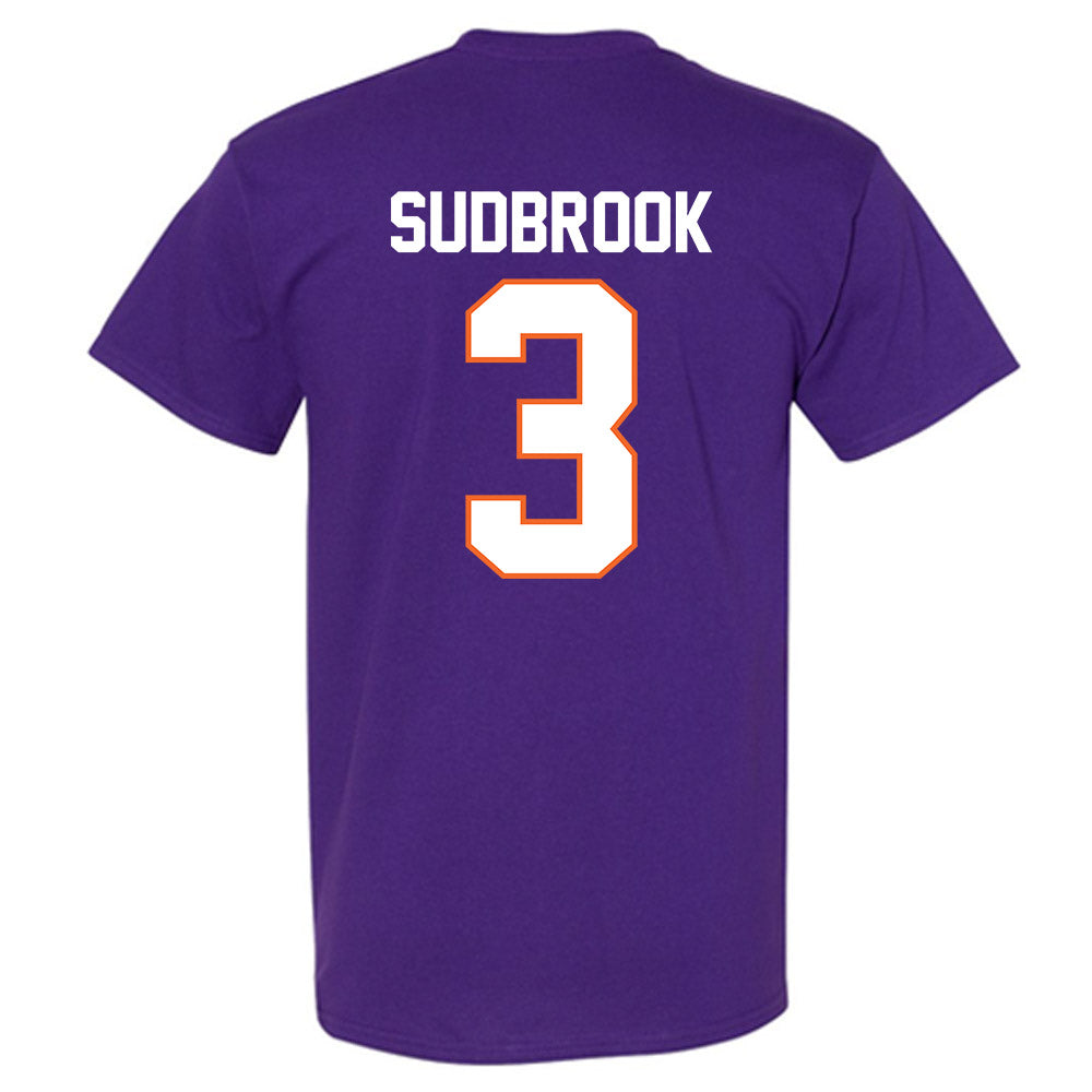 Clemson - NCAA Baseball : Troy Sudbrook - Classic Shersey T-Shirt-1