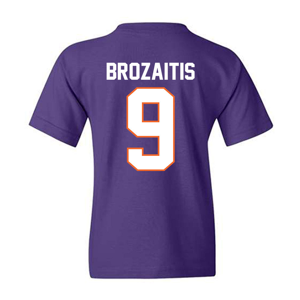 Clemson - NCAA Softball : Natalie Brozaitis - Classic Shersey Youth T-Shirt-1