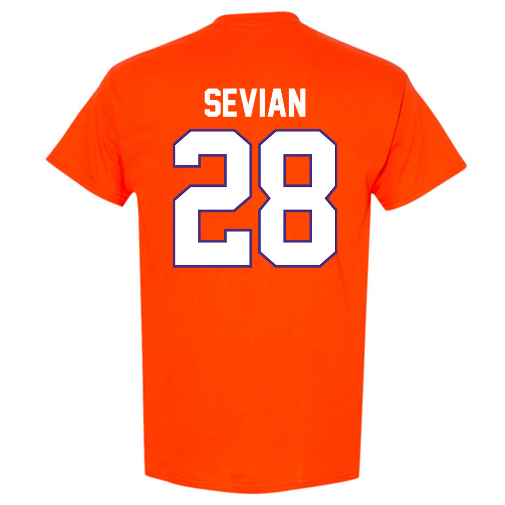 Clemson - NCAA Men's Soccer : Xander Sevian - Classic Shersey T-Shirt-1