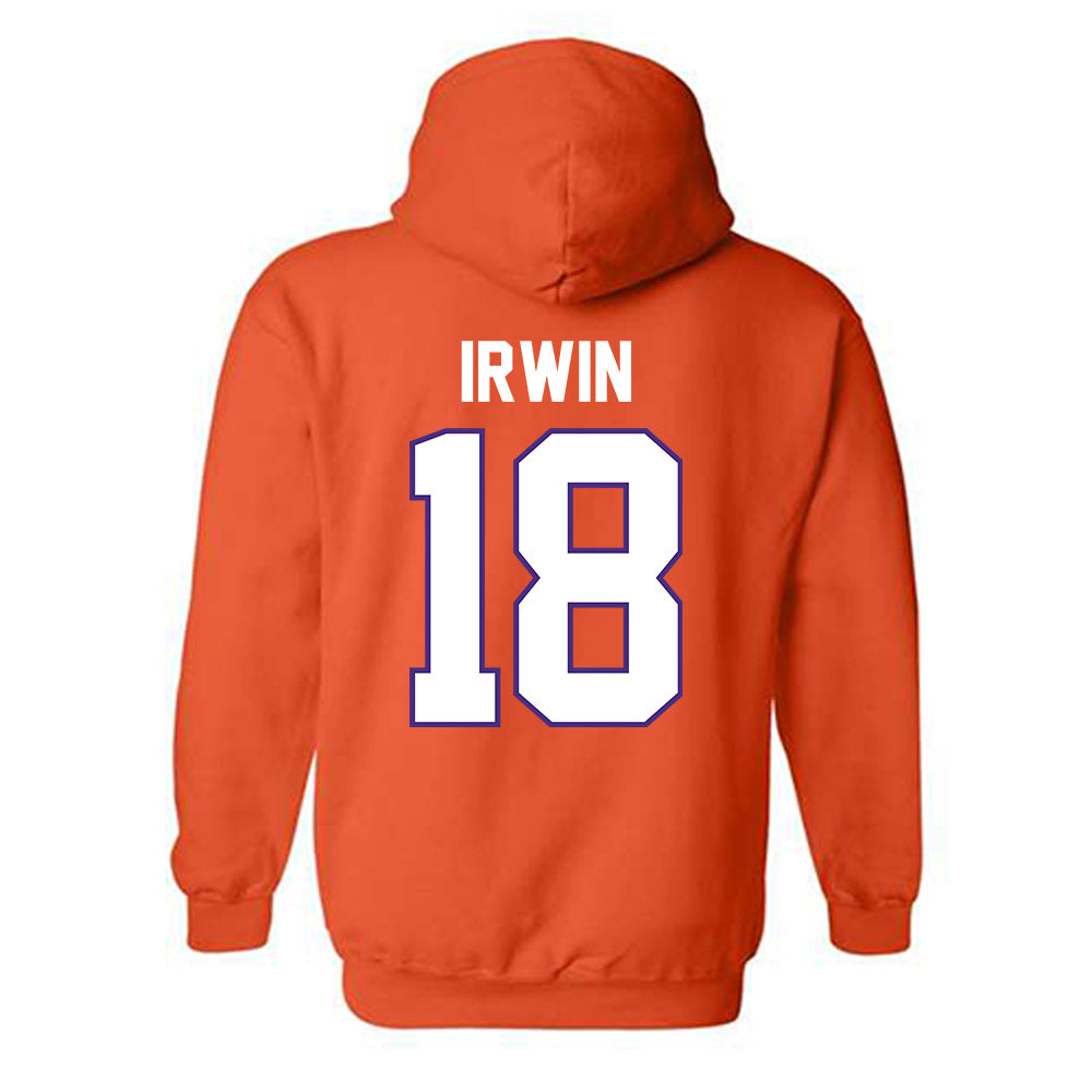Clemson - NCAA Women's Volleyball : Alyssa Irwin - Classic Shersey Hooded Sweatshirt-1