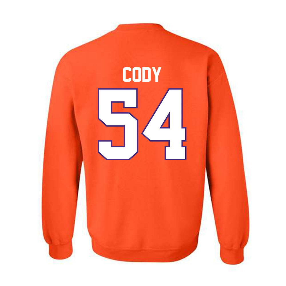 Clemson - NCAA Football : Kam Cody - Classic Shersey Crewneck Sweatshirt-1