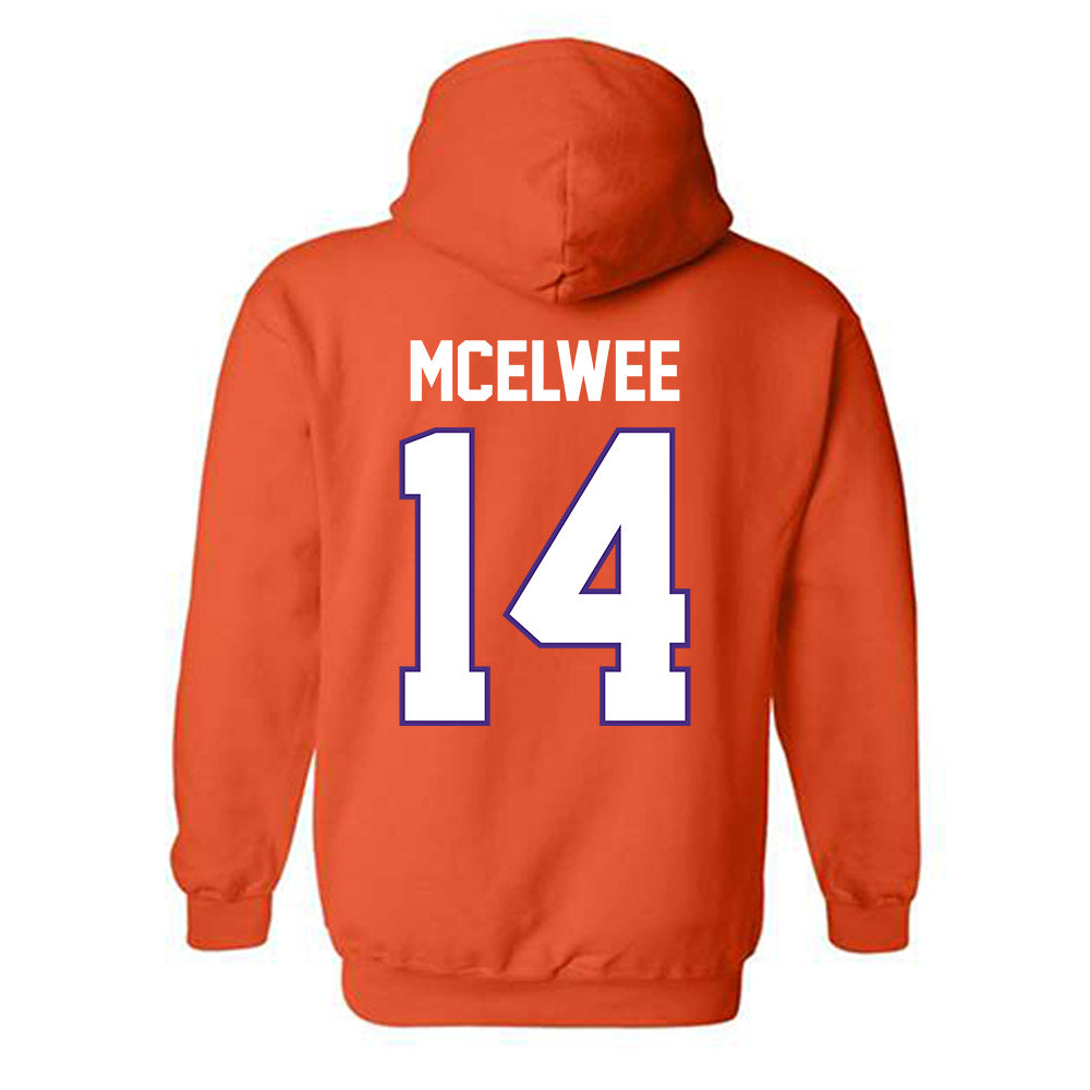 Clemson - NCAA Women's Lacrosse : Caitlin McElwee - Classic Shersey Hooded Sweatshirt-1