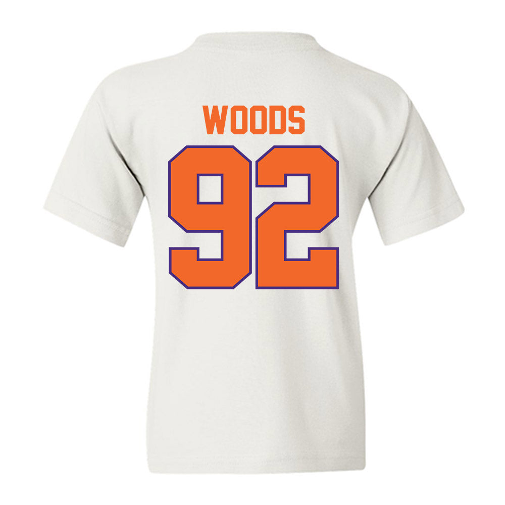 Clemson - NCAA Football : Davarrick Woods - Classic Shersey Youth T-Shirt-1
