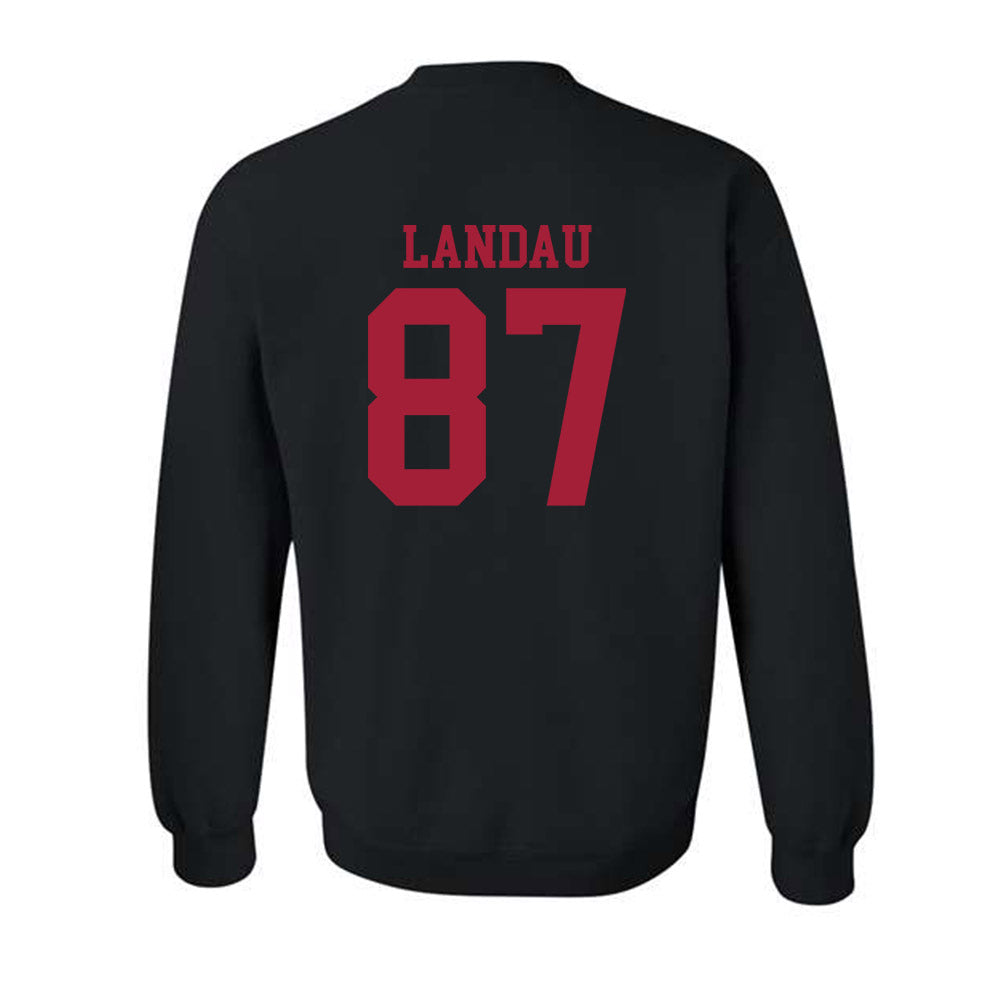 WSU - NCAA Football : Cash Landau - Classic Shersey Crewneck Sweatshirt-1