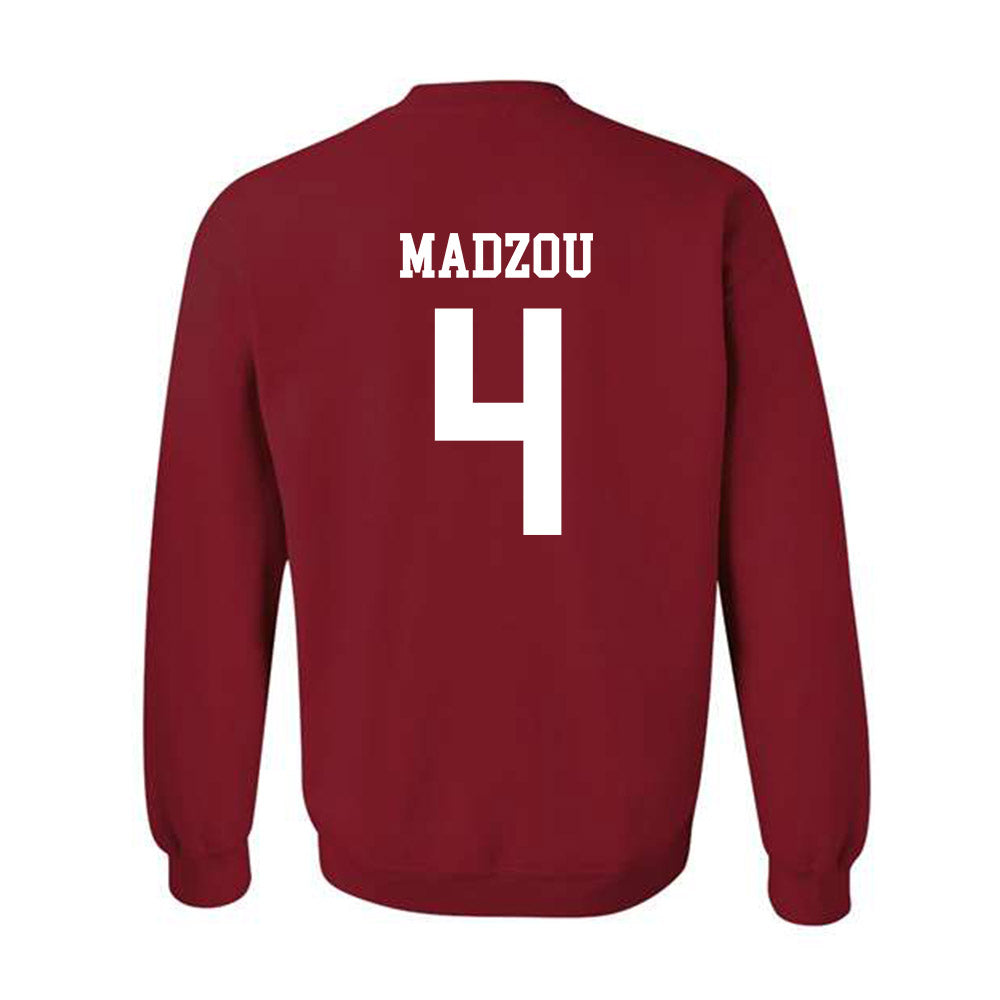 WSU - NCAA Men's Basketball : Brunel Madzou - Classic Shersey Crewneck Sweatshirt-1