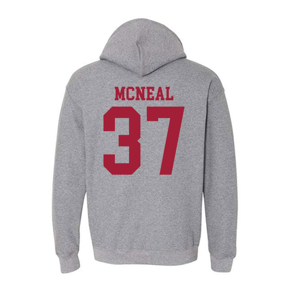 WSU - NCAA Football : Gaylon McNeal - Classic Fashion Shersey Hooded Sweatshirt-1