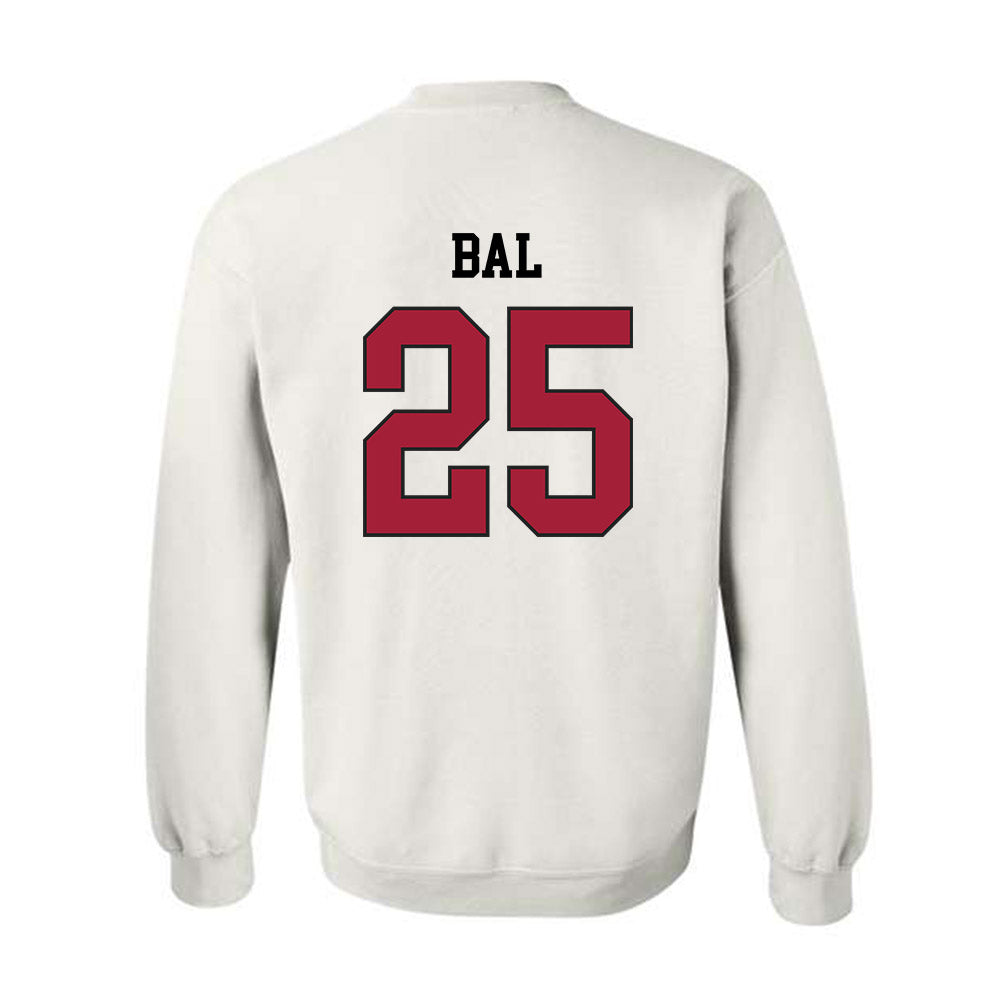 WSU - NCAA Football : Jackquintin Bal - Sports Shersey Crewneck Sweatshirt-1